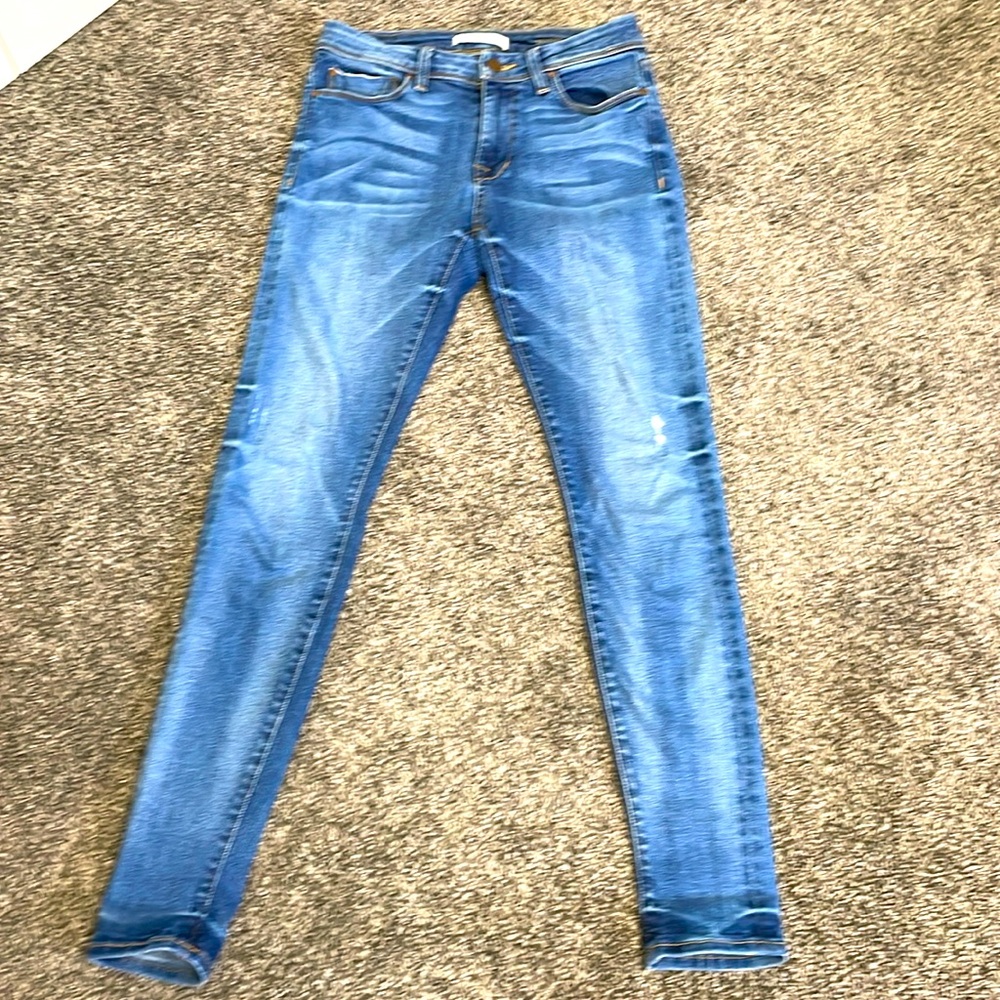 Fidelity Denim Belvedere Mid Rise Ultra Slim